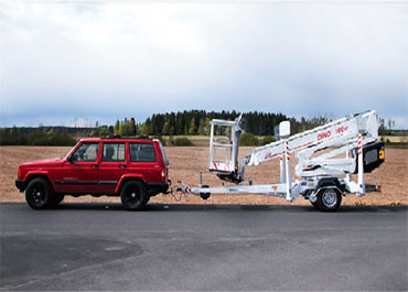 Anhänger Arbeitsbühne: DINO 160XT